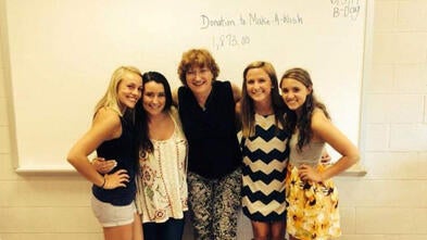 Shawnee High School's Make-A-Wish Club Founders