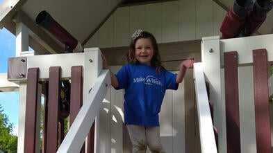 Delaney's wish for a playset