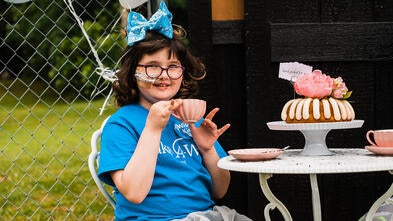 Abby's Tea Party Playhouse Wish