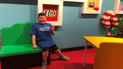 Jamie at LegoLand
