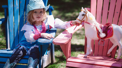 Wish Kid Nina with toy horse