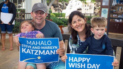 Eliza's wish for a staycation