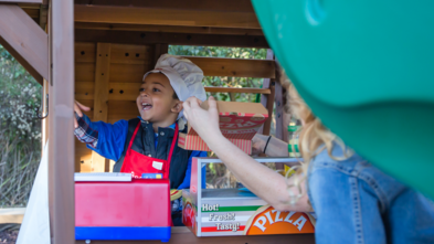 Zavier's wish for a pizza parlor playset