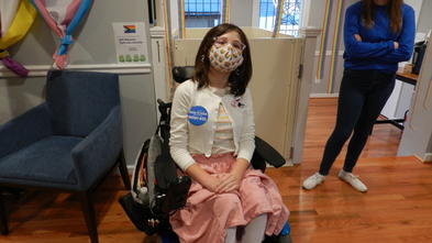 Jilly at her wish day