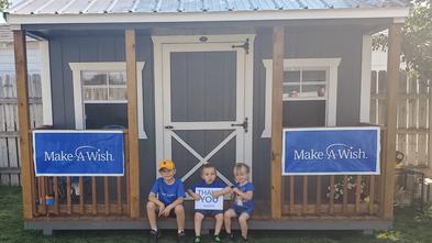 Reed's Wish of a Play House Fulfilled