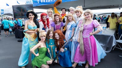 Walk for Wishes SNV Princesses