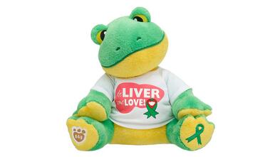 Keegan's Wish Frog in t-shirt