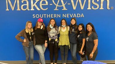 NCL, Inc. Las Vegas Chapter volunteers visit The Wishing Place.