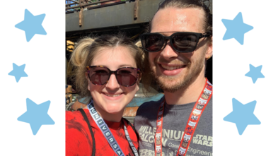 Hannah and Spencer at Disney