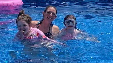 Molly's wish to have a pool