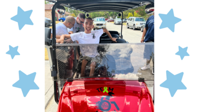 Joseph's Wish for a Golf Cart