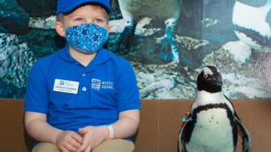 Jackson's Wish to be a Penguin Handler