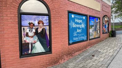 Front windows from Saratoga Springs office