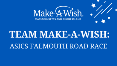 Team Make-A-Wish in the ASICS Falmouth Road Race
