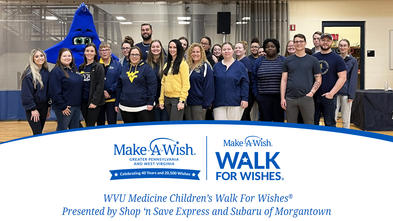 WVU Medicine Children's Walk for Wishes 2023