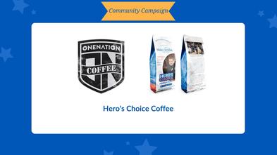 Hero's Choice Coffee Campaign