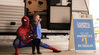 Jace's wish to have a camper
