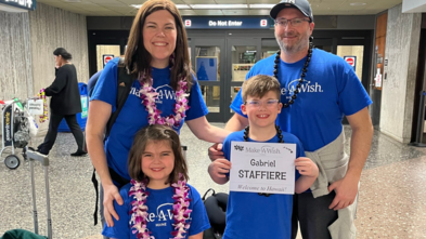 Gabe wished to go to Hawaii