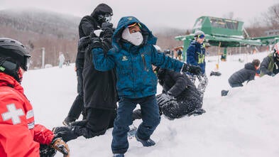 Deon's Snowy Escape