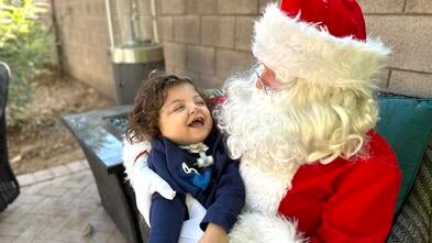 Luca and Santa Claus