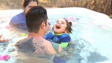 Santi's Wish for a Hot Tub