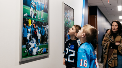 Tyler's wish to Meet the Titans