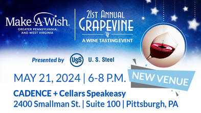 21st Annual Grapevine-A wine tasting event on May 21, 2024 at CADENCE + Cellars Speakeasy 
