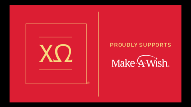 Chi Omega Proud Supporter of Make-A-Wish