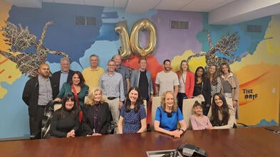 BuzzRX employees at Make-A-Wish celebration