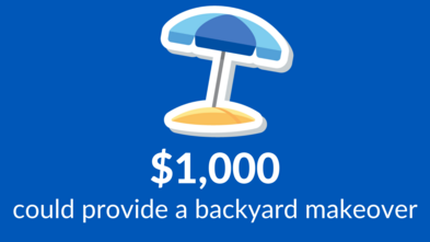 $1,000 donation - summer of wishes