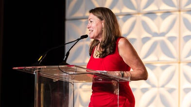 CEO Betsy Biern welcomes nearly 500 guests to 2024 Evening of Wishes: Birthday Bash on March 7