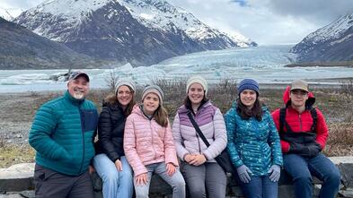 Together, Lucy and her family embarked deep into the wild landscape.