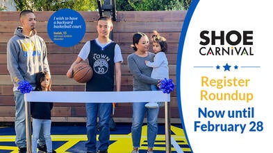 Shoe Carnival Register Roundup -- Now through February 28