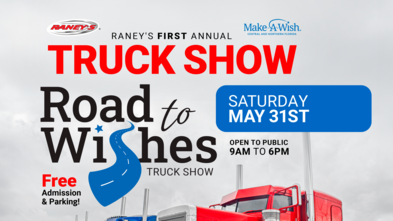 Raney's Road to Wishes Truck Show