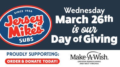 Wednesday March 26th is our Day of Giving
