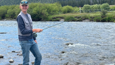 Kaysen's wish to go Fly Fishing in Montana