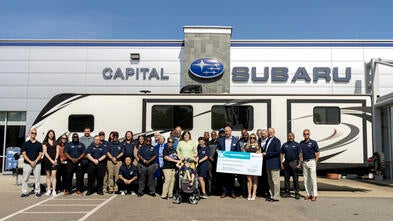 Make-A-Wish Eastern North Carolina, Capital Subaru of Greenville, and wish kid Greyson came together to celebrate World Wish Day on April 29, 2025.
