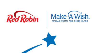 Red Robin logo & Make-A-Wish logo