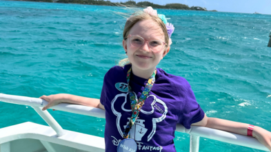 Wish Kid Paige on Cruise
