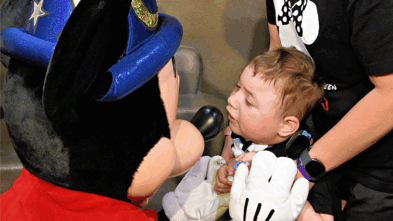 Benjamin and Mickey Mouse