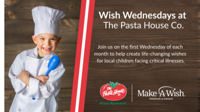 Pasta House and Make-A-Wish