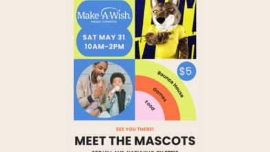 Meet the Mascots Graphic