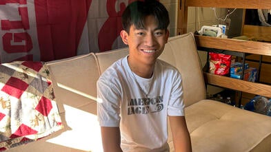 Nick's wish to have a college scholarship