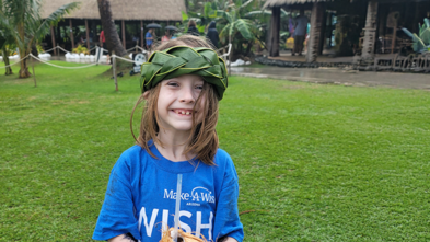 Auri wished to experience an island adventure.