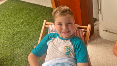 Miles' wish to meet baby sea turtles in Florida.