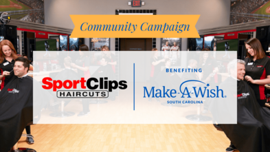 Sport Clips In-store Donation Campaign benefiting Make-A-Wish South Carolina
