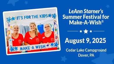 LeAnn Starner’s Summer Festival for Make-A-Wish-August 9, 2025 - Dover, PA