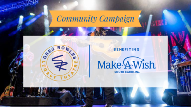 Greg Rowles Legacy Theatre Promo benefiting Make-A-Wish South Carolina