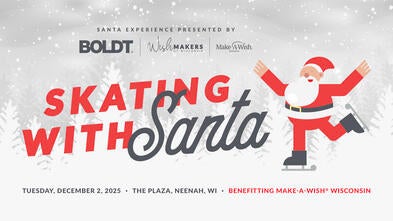 Skating with Santa