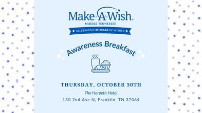 Awareness Breakfast Graphic